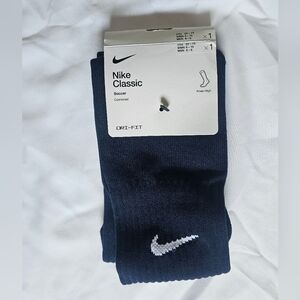 Nike Knee-High Soccer Socks in Navy- 5Y-8Y- NWT